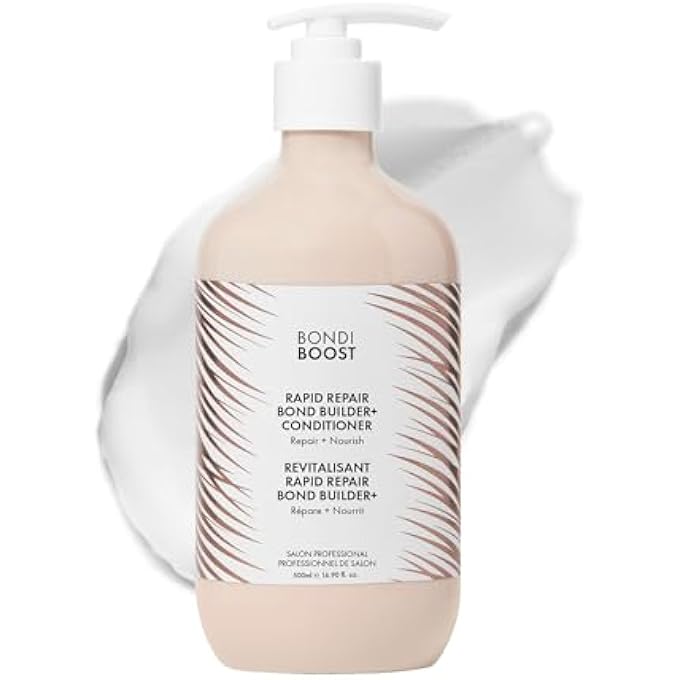 BONDIBOOST RAPID REPAIR BOND BUILDER + CONDITIONER FOR DAMAGED HAIR [16.90 FL OZ], STRENGTHEN + HYDRATE + RESTORES HAIR HEALTH WITH DEEP CONDITIONING TREATMENT - Image 1